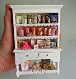 Dollhouse Miniature Perfume Shoppe Hutch