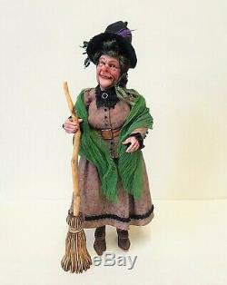 Dollhouse Miniature Rare Jodi & Richard Creager Witch Doll 1/12th Scale