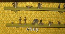 Dollhouse Miniature SILVERSMITH SHOP and Contents by Eugene Kupjack RARE Museum