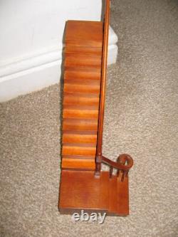 Dollhouse Miniature Staircase Wooden Step Stair Furniture Dolls House decor 1/6