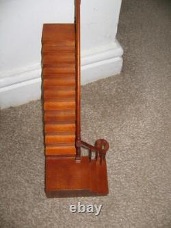 Dollhouse Miniature Staircase Wooden Step Stair Furniture Dolls House decor 1/6