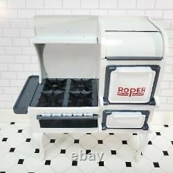 Dollhouse Roper Range Stove Oven 1920s Style Large 112 Scale Miniature Kitchen