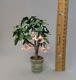 Dollhouse Miniature 1/12th Scale Angel's Trumpet Tree In Aged Resin Pot
