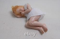 Dollhouse miniature ARTISAN SUSAN SCOGIN MINIATURE DOLL LTD EDITION No. 132/500