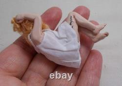 Dollhouse miniature ARTISAN SUSAN SCOGIN MINIATURE DOLL LTD EDITION No. 132/500