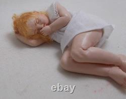 Dollhouse miniature ARTISAN SUSAN SCOGIN MINIATURE DOLL LTD EDITION No. 132/500