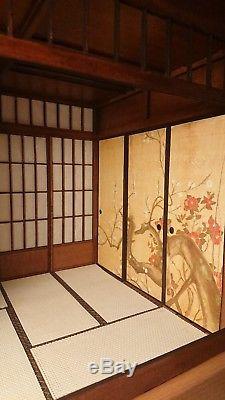 Dollhouse miniature Japanese room box, 1/12 scale, for aprox 15cm / 6 figures