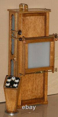 Dollhouse miniature handcrafted Medical Hospital X ray machine antiqued 1/12th