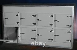 Dollhouse miniature handcrafted Medical Morgue cabinets asylum 1/12th scale