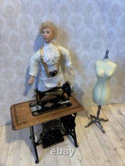 Dolls House 1/12 Scale Bodo Hennig Heidi Ott Quality Miniature Sewing Room Set