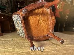 Dolls House 1/12 Scale Miniature Artisan 4 Piece Suite Sofa Armchairs Quality