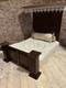 Dolls House 1/12 Scale Miniature Artisan Half Tester Double Bed & Bedding Ooak