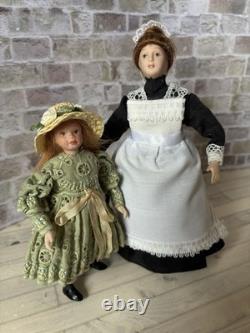 Dolls House 1/12 Scale Miniature Artisan Porcelain Girl Doll, Jill Bennett