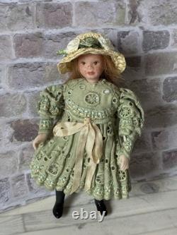 Dolls House 1/12 Scale Miniature Artisan Porcelain Girl Doll, Jill Bennett