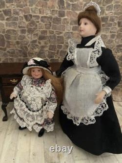 Dolls House 1/12 Scale Miniature Artisan Porcelain Girl Doll, Jill Bennett