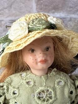 Dolls House 1/12 Scale Miniature Artisan Porcelain Girl Doll, Jill Bennett