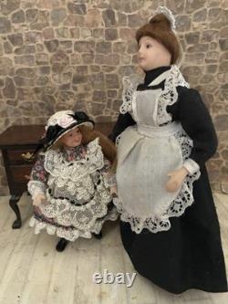 Dolls House 1/12 Scale Miniature Artisan Porcelain Girl Doll, Jill Bennett