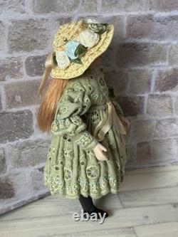 Dolls House 1/12 Scale Miniature Artisan Porcelain Girl Doll, Jill Bennett