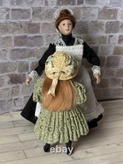Dolls House 1/12 Scale Miniature Artisan Porcelain Girl Doll, Jill Bennett