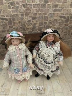 Dolls House 1/12 Scale Miniature Artisan Porcelain Girl Doll, Jill Bennett