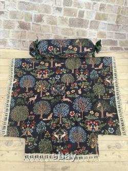 Dolls House 1/12 Scale Miniature Artisan Quality Walnut 4 Poster Bed & Bedding