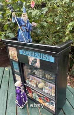 Dolls House 1/12 Scale Miniature Customised Alchemist Room Box Shop & Accs Ooak