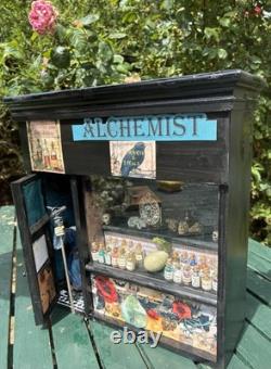 Dolls House 1/12 Scale Miniature Customised Alchemist Room Box Shop & Accs Ooak