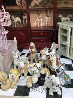 Dolls House 1/12 Scale Miniature Customised Lady & The Tramp Pet Shop Room Box