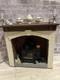 Dolls House 1/12 Scale Miniature Fireplace Surround Queens Stove'cinderella