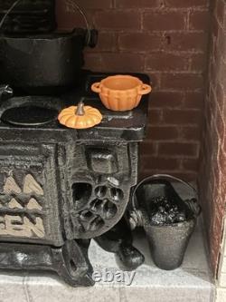 Dolls House 1/12 Scale Miniature Fireplace Surround Queens Stove'Cinderella