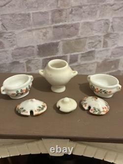 Dolls House 1/12 Scale Miniature Fireplace Surround Queens Stove'Cinderella