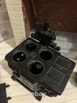 Dolls House 1/12 Scale Miniature Fireplace Surround Queens Stove'Cinderella