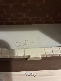 Dolls House 1/12 Scale Miniature Fireplace Surround Queens Stove'Cinderella