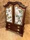 Dolls House 1/12 Scale Miniature Mahogany Customised Dutch Baby Cupboard Cabinet