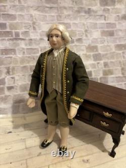 Dolls House 1/12 Scale Miniature Porcelain Jill Nix Footman Gentleman Doll