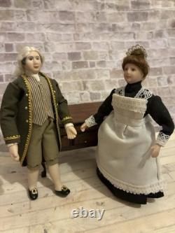 Dolls House 1/12 Scale Miniature Porcelain Jill Nix Footman Gentleman Doll