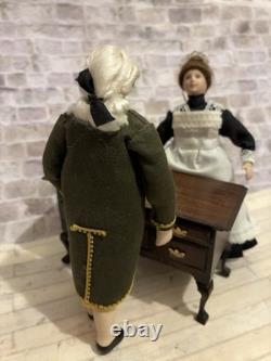 Dolls House 1/12 Scale Miniature Porcelain Jill Nix Footman Gentleman Doll