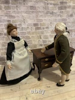 Dolls House 1/12 Scale Miniature Porcelain Jill Nix Footman Gentleman Doll