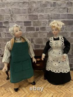 Dolls House 1/12 Scale Miniature Quality Artisan DCT Man Gardener Porcelain Doll