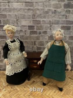 Dolls House 1/12 Scale Miniature Quality Artisan DCT Man Gardener Porcelain Doll