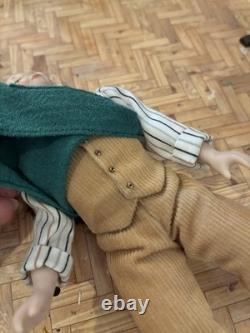 Dolls House 1/12 Scale Miniature Quality Artisan DCT Man Gardener Porcelain Doll