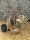 Dolls House 1/12 Scale Miniature Quality Laundry Washing Set Mangle Accessories