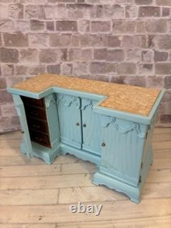 Dolls House 1/12 Scale Miniature Rare Queens Collection Dressing Table & Drawers