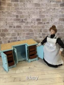 Dolls House 1/12 Scale Miniature Rare Queens Collection Dressing Table & Drawers