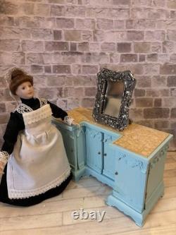 Dolls House 1/12 Scale Miniature Rare Queens Collection Dressing Table & Drawers