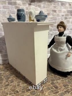 Dolls House 1/12 Scale Phoenix Miniature Kitchener Oven Fireplace Surround &Accs