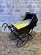 Dolls House 1/12 Scale Rare Miniature Cream Metal Pram Colin Yvonne Roberson