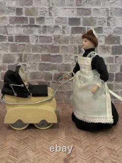 Dolls House 1/12 Scale Rare Miniature Unusual Pram Colin Yvonne Roberson
