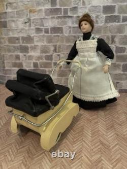 Dolls House 1/12 Scale Rare Miniature Unusual Pram Colin Yvonne Roberson