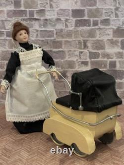 Dolls House 1/12 Scale Rare Miniature Unusual Pram Colin Yvonne Roberson